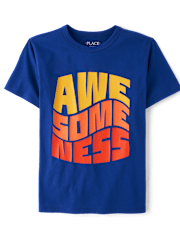 Boys Awesomeness Graphic Tee