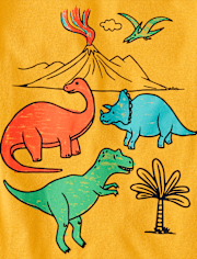 Baby And Toddler Boys Dino Graphic Tee