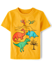 Baby And Toddler Boys Dino Graphic Tee