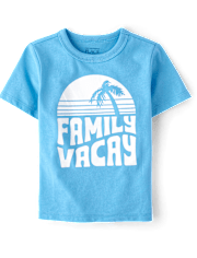 Baby And Toddler Matching Family Vacay Graphic Tee