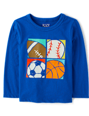 Baby And Toddler Boys Sports Graphic Tee