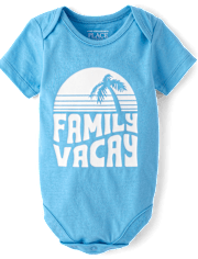 Baby Matching Family Vacay Graphic Bodysuit