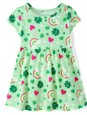 Baby And Toddler Girls St. Patrick's Day Everyday Dress