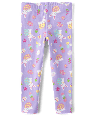 Toddler Girls Easter Leggings