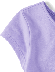 Toddler Girls Tie Front Top