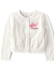 Gilet lapin pour petites filles