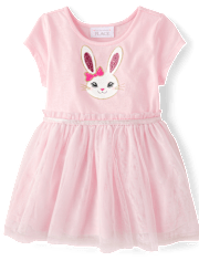 Toddler Girls Bunny Tutu Dress