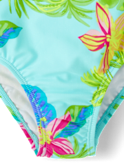 Bébé And tout-petit, fille Maillot de bain une pièce à une épaule asymétrique