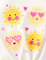 tout-petit, fille Sun Débardeur à volants 4-Pack