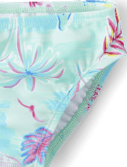 tout-petit, fille Maillot de bain 3 pièces Tropical
