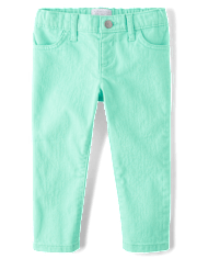 Baby And Toddler Girls Straight Jeans