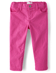 Jeans droits pour bébés et petites filles