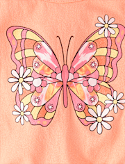 tout-petit, fille Ensemble 2 pièces Papillon