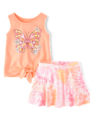 tout-petit, fille Ensemble 2 pièces Papillon