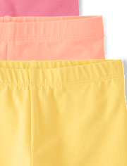 Lot de 8 shorts de cyclisme pour petites filles