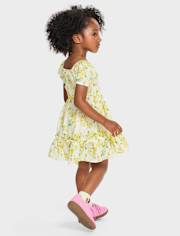 tout-petit, fille Maman et moi Floral Ruffle Robes