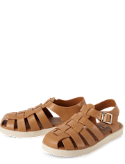 Girls Platform Fisherman Sandals