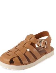 Girls Platform Fisherman Sandals