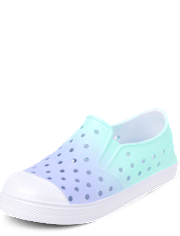 Girls Perforated Water Sneakers