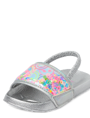 Chaussons Shakey Happy Face pour petites filles
