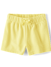Short en polaire pour fille