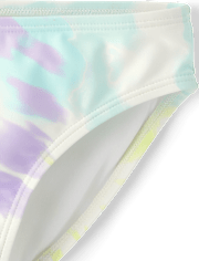 Maillot de bain tankini smocké Fille Imprimé