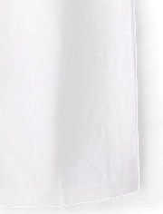 Pantalon de plage à jambe large en lin mélangé Fille