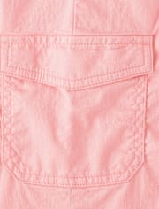 Pantalon cargo à jambes larges pour filles