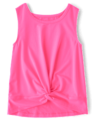 Débardeur Quick Dry Twist Front Fille