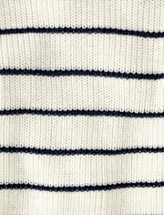 Pull rayé pour fille