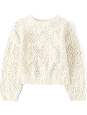 Girls Stitched Sweater