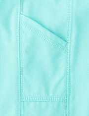 Girls Quick Dry High Rise Bike Shorts