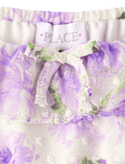 Womens Mommy And Me Floral Tiered Dress