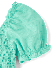 Robe à volants froncés pour maman et moi pour filles