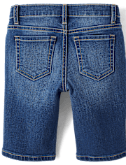 Girls Denim Skimmer Shorts