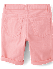 Short Skimmer Fille Roule Poignets sergé