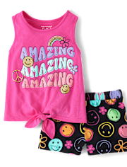 Toddler Girls Amazing 2-Piece Outfit Set