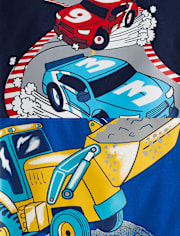 Baby And Toddler Boys Vehicle Graphic Tee 5-Pack