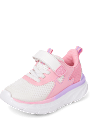 Toddler Girls Colorblock Running Sneakers