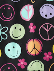 Girls Print Flutter Top