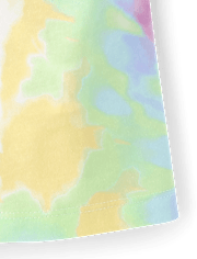 Haut imprimé à volants pour filles