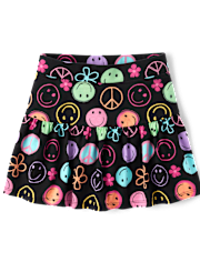 Jupe-short Fille Imprimé Tiered