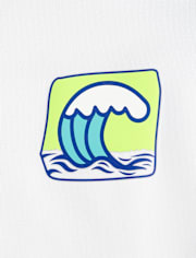 Baby And Toddler Boys Graphic Rashguard Swimsuit