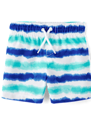 Baby And Toddler Boys Print Swim Trunks
