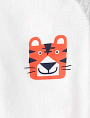 Baby And Toddler Boys Animal Top 4-Pack