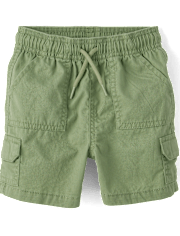 Short cargo à enfiler pour bébés et tout-petits garçons