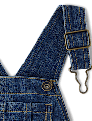 Baby And Toddler Boys Denim Overalls