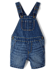 Baby And Toddler Boys Denim Overalls