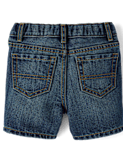 Baby And Toddler Boys Denim Shorts 2-Pack