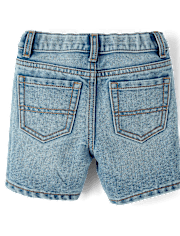 Baby And Toddler Boys Denim Shorts 2-Pack